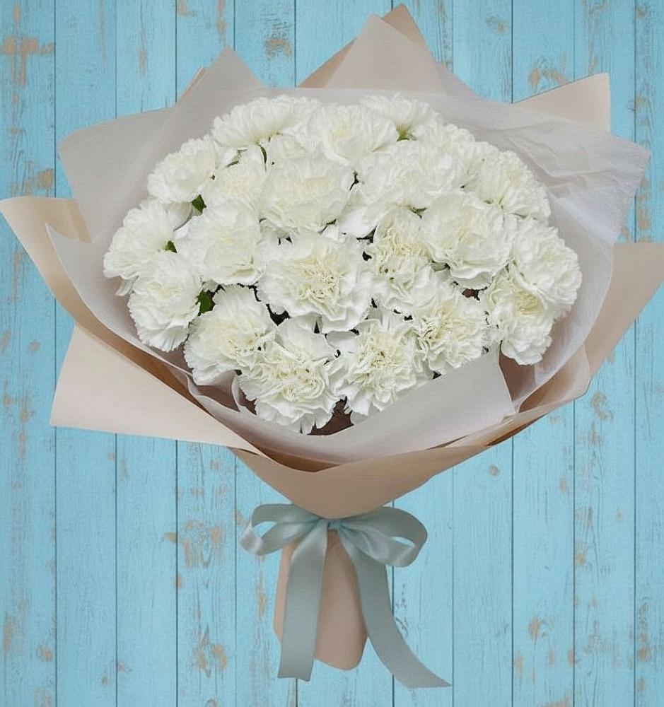 Букет цветов из: Гвоздики в Нефедьево