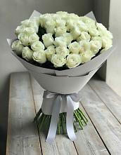 Букет 35 Белых роз в Нефедьево