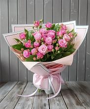 Букет Розовый кустик #REPLACE_PRED# Нефедьево