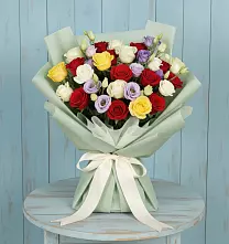 Букет цветов из:  Розы в Нефедьево