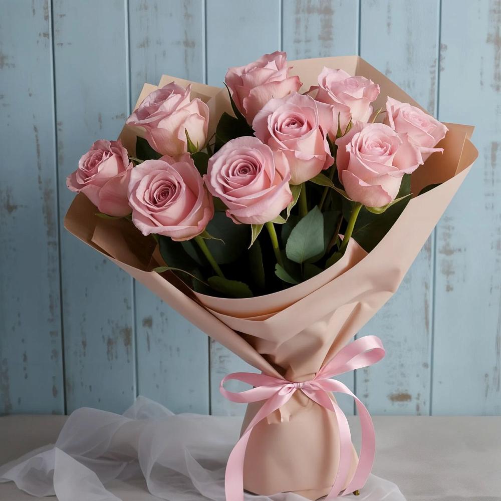 Букет цветов из: Розы в Нефедьево