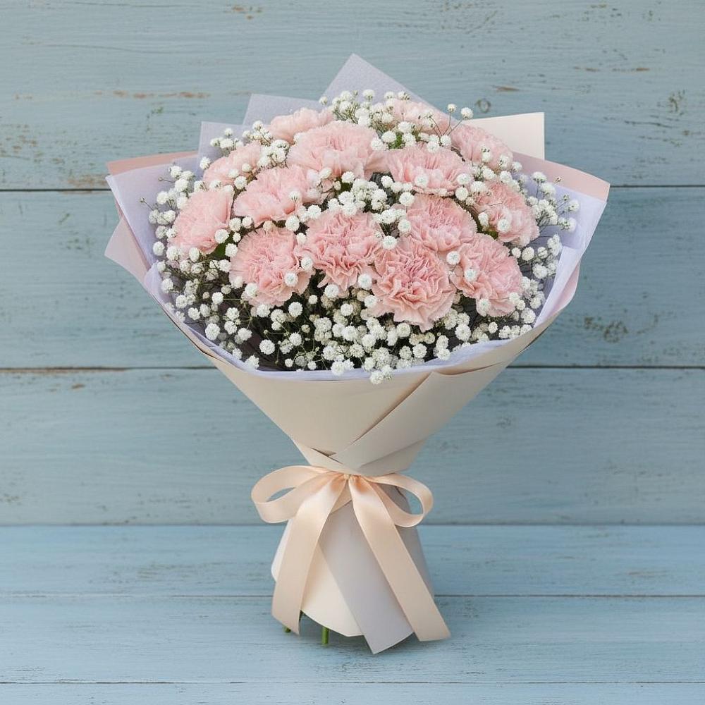 Букет цветов из: Гвоздики в Нефедьево