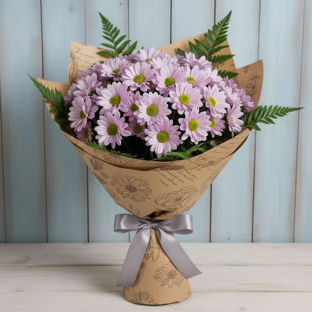 Букет цветов из: Хризантемы в Нефедьево