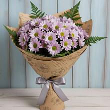 Букет цветов из:  Хризантемы #REPLACE_PRED# Нефедьево