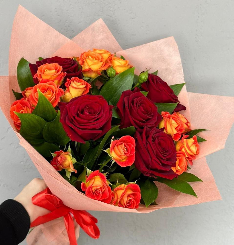 Букет Любовь и восторг в Нефедьево