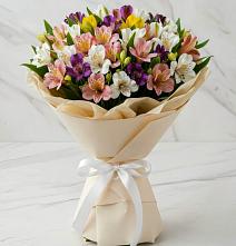 Букет цветов из:  Альстромерии в Нефедьево