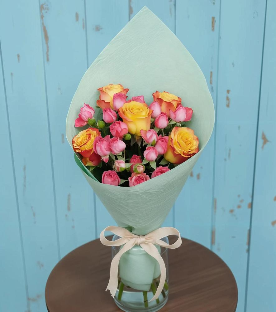 Букет цветов из: Розы в Нефедьево