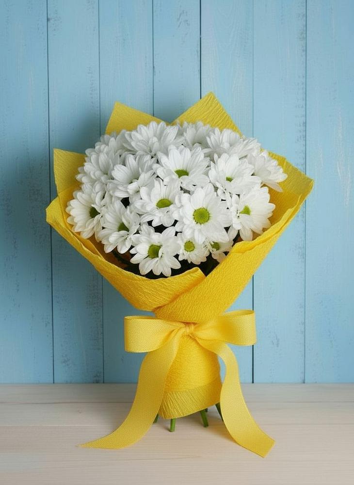 Букет цветов из: Хризантемы в Нефедьево