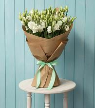 Букет цветов из:  Лизиантусы в Нефедьево