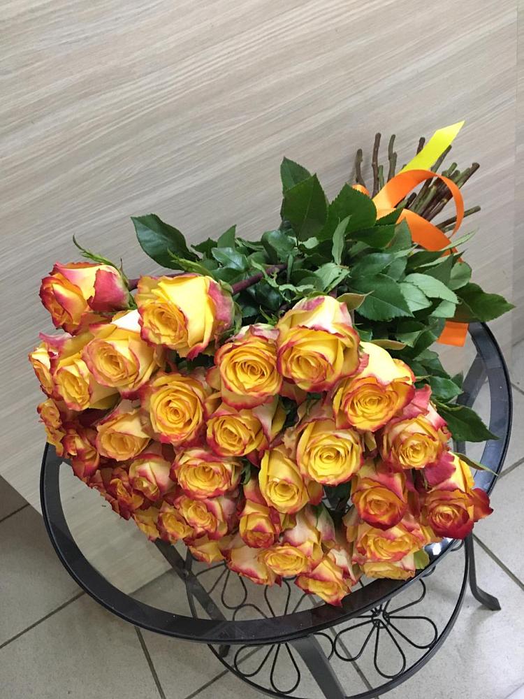 Букет Желтые розы в Нефедьево