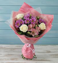Букет цветов из:  Герберы #REPLACE_PRED# Нефедьево