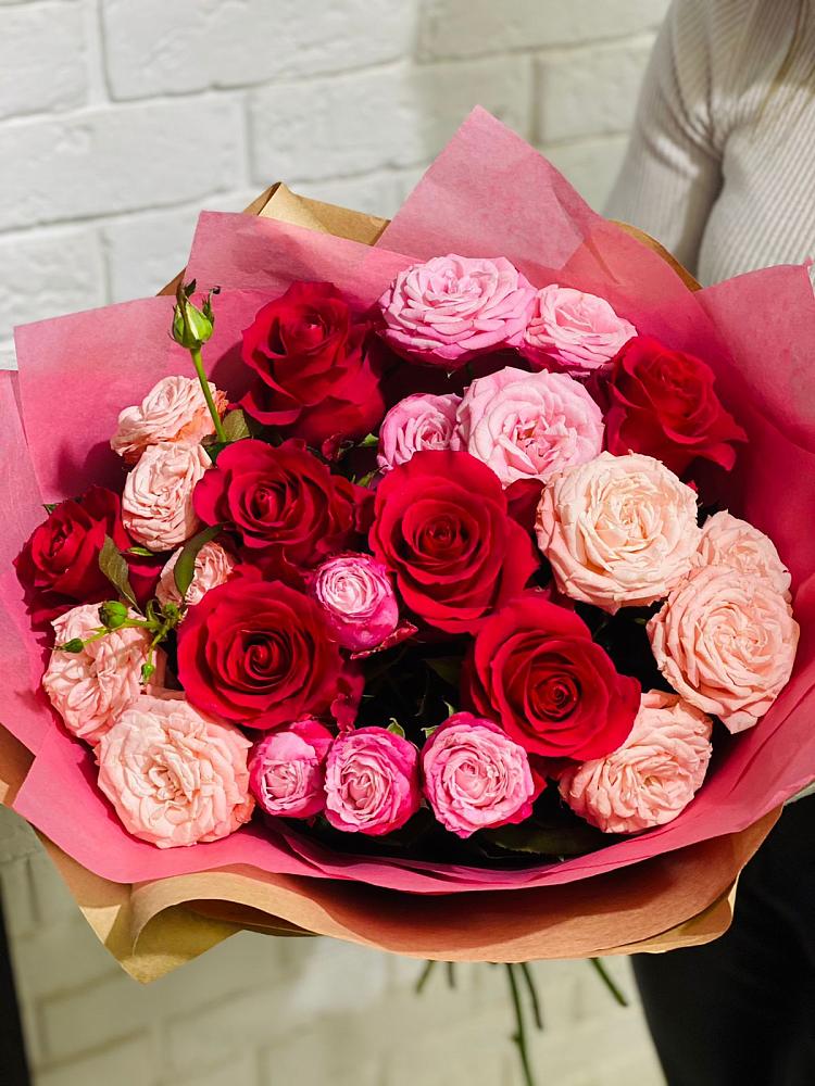 Букет цветов из: Розы в Нефедьево