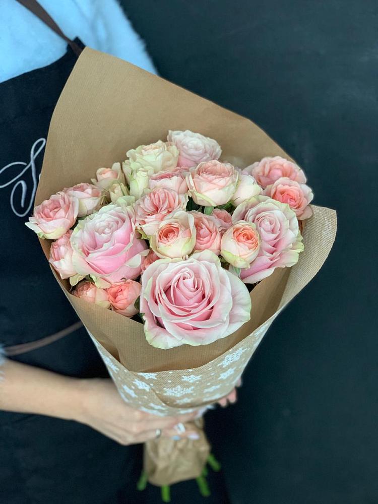 Букет цветов из: Хризантемы и Розы в Нефедьево