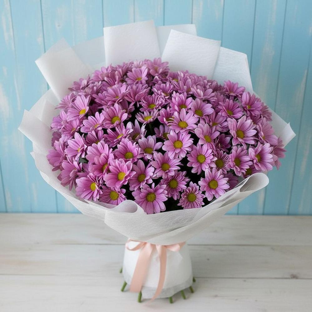 Букет цветов из: Хризантемы в Нефедьево