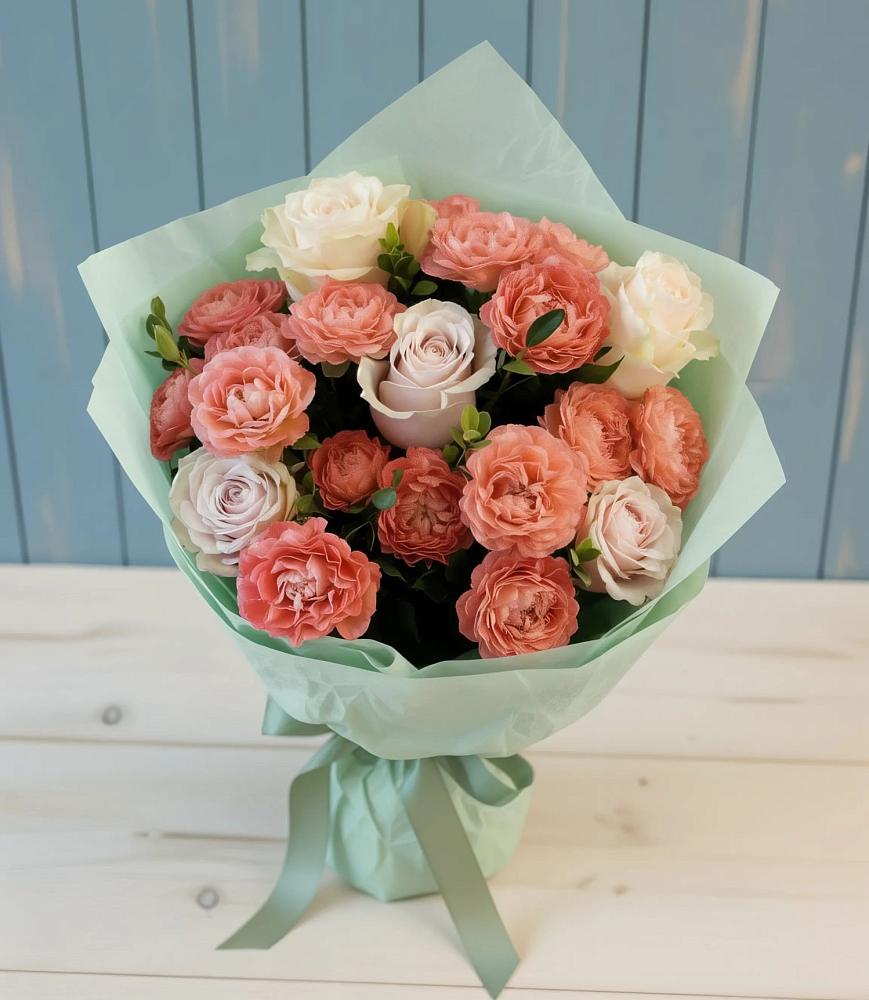 Букет цветов из: Розы в Нефедьево