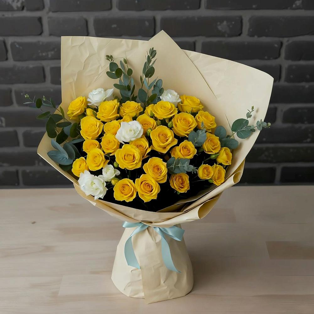 Букет цветов из: Розы в Нефедьево