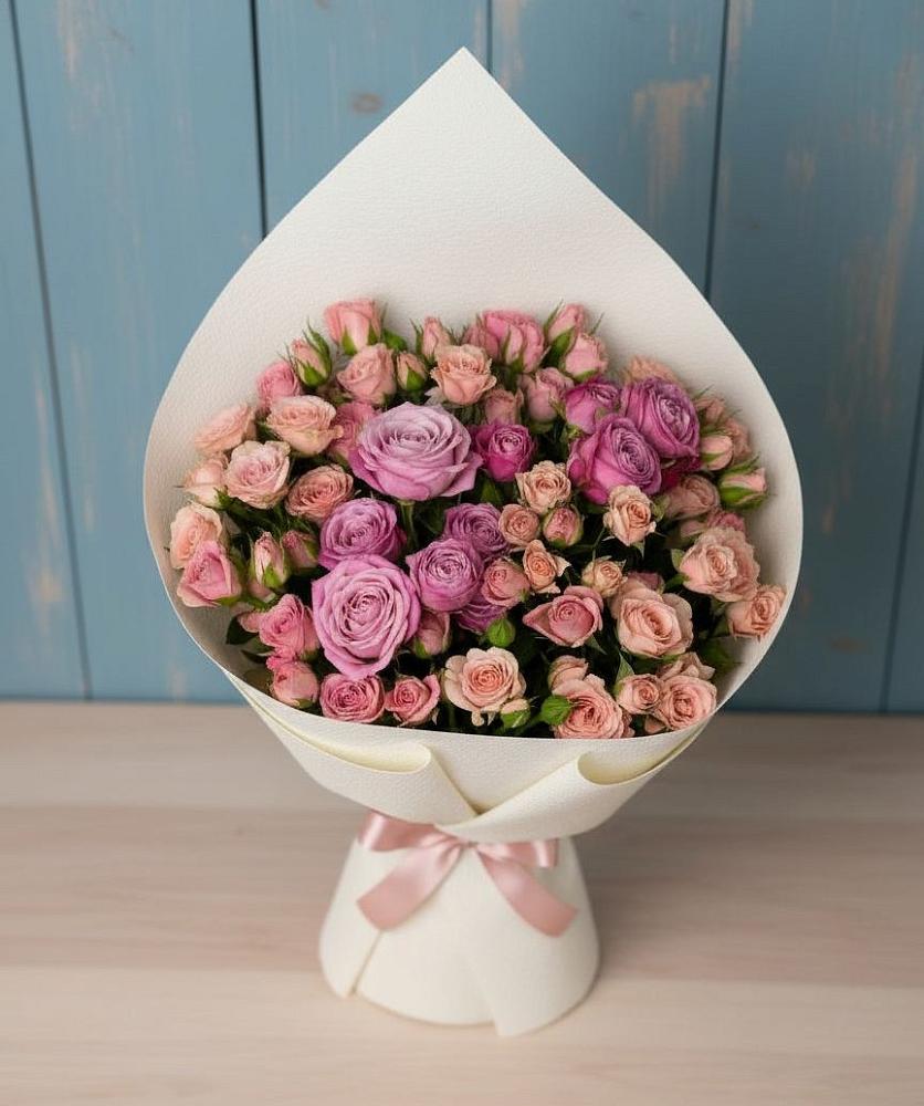 Букет цветов из: Розы в Нефедьево