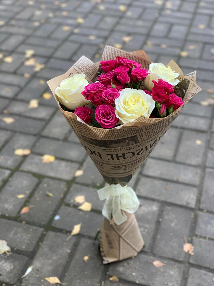 Букет цветов из: Розы в Нефедьево