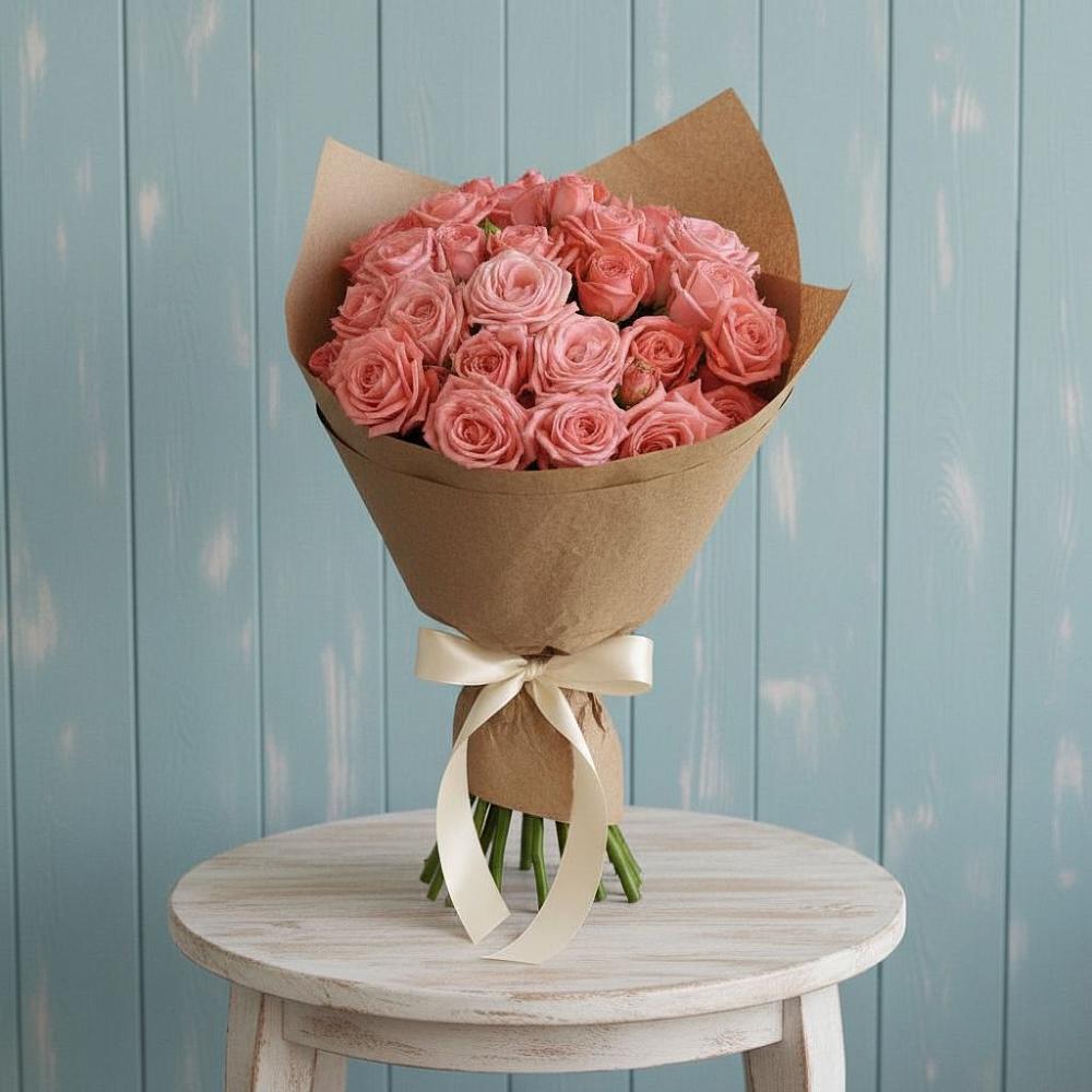 Букет цветов из: Розы в Нефедьево