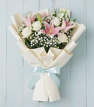Букет цветов из:  Лилии в Нефедьево
