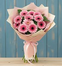 Букет цветов из:  Герберы в Нефедьево
